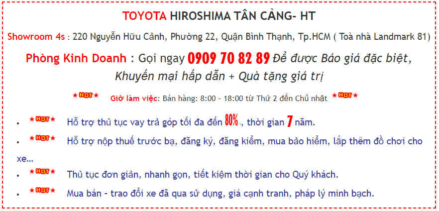 Toyota Sure - Mua xe cu chinh hang